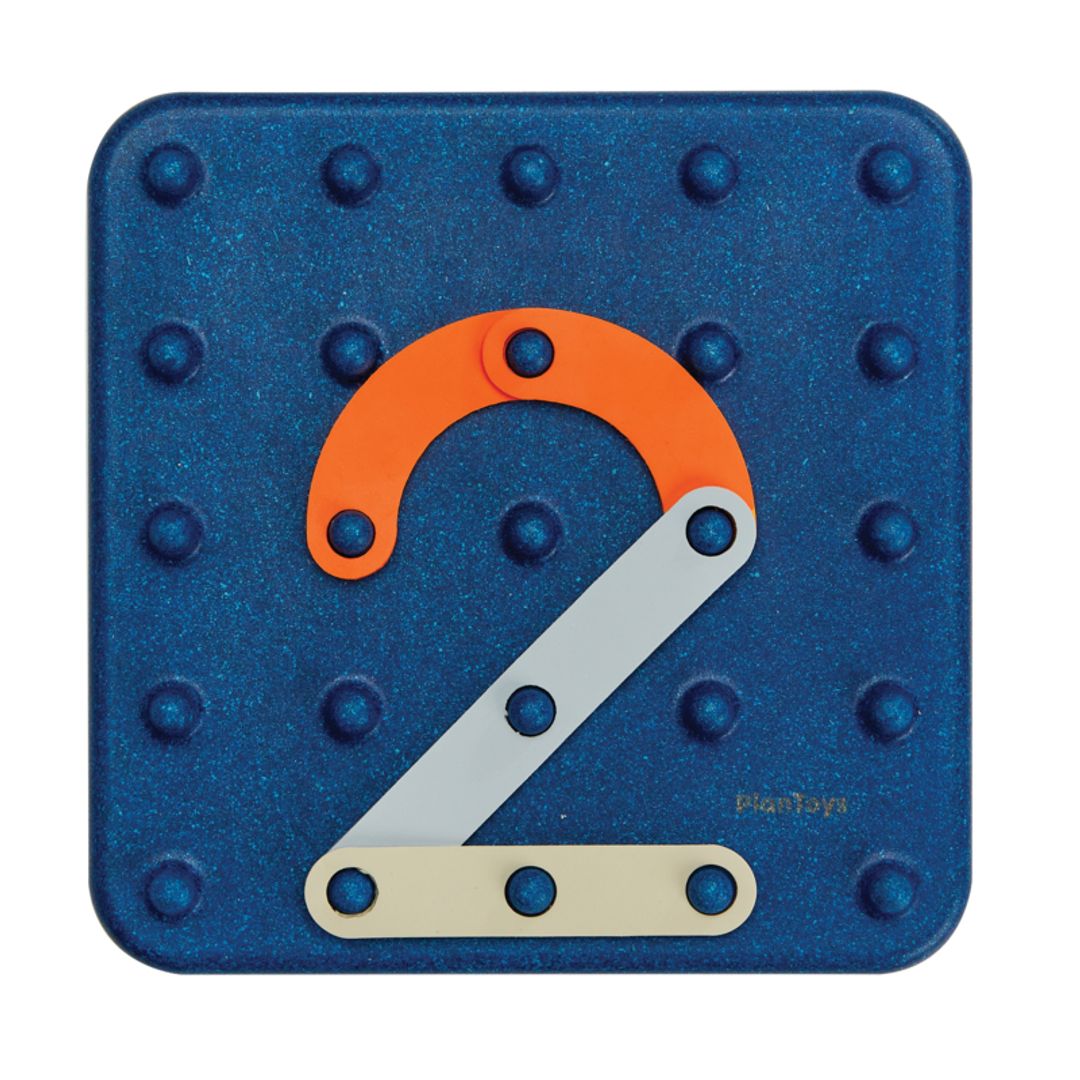 Geometric Pattern Peg Board