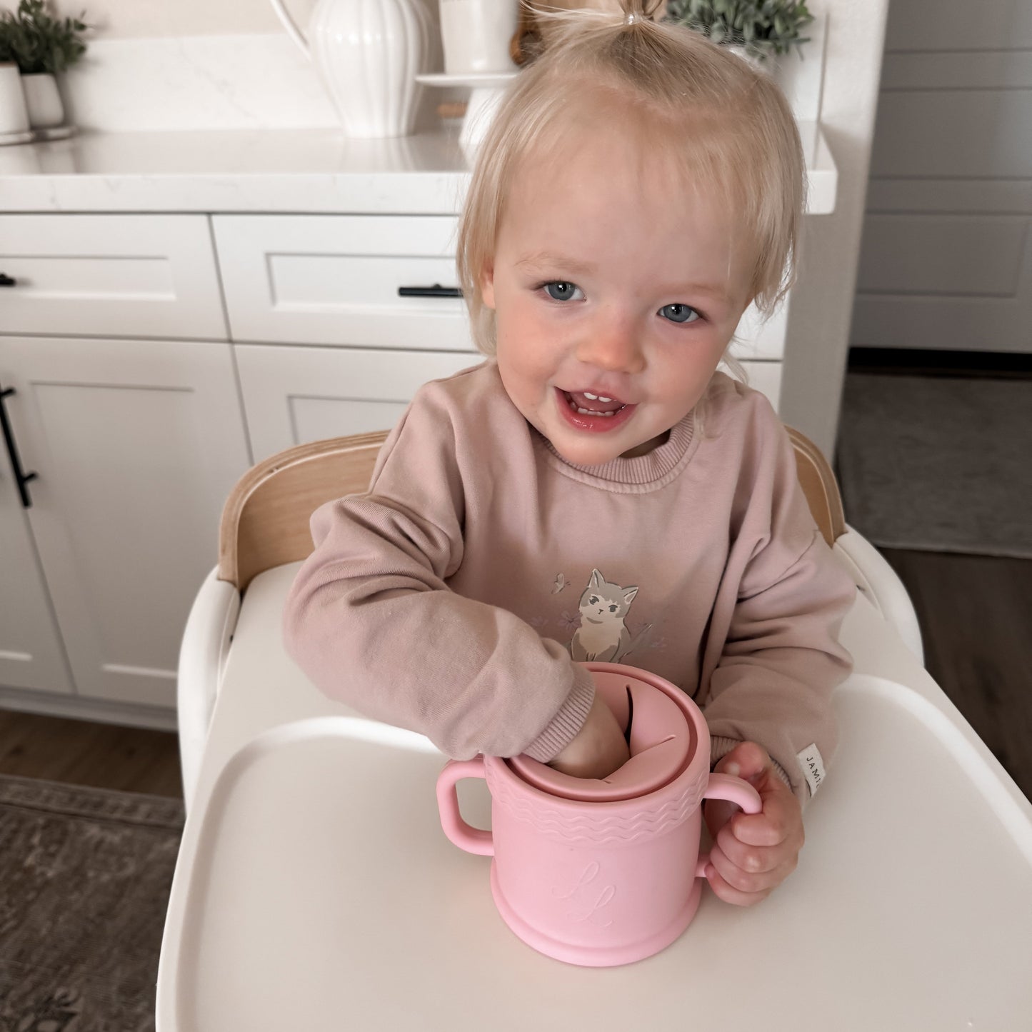 Coastal Cup: Nontoxic Snack Cup With Lid