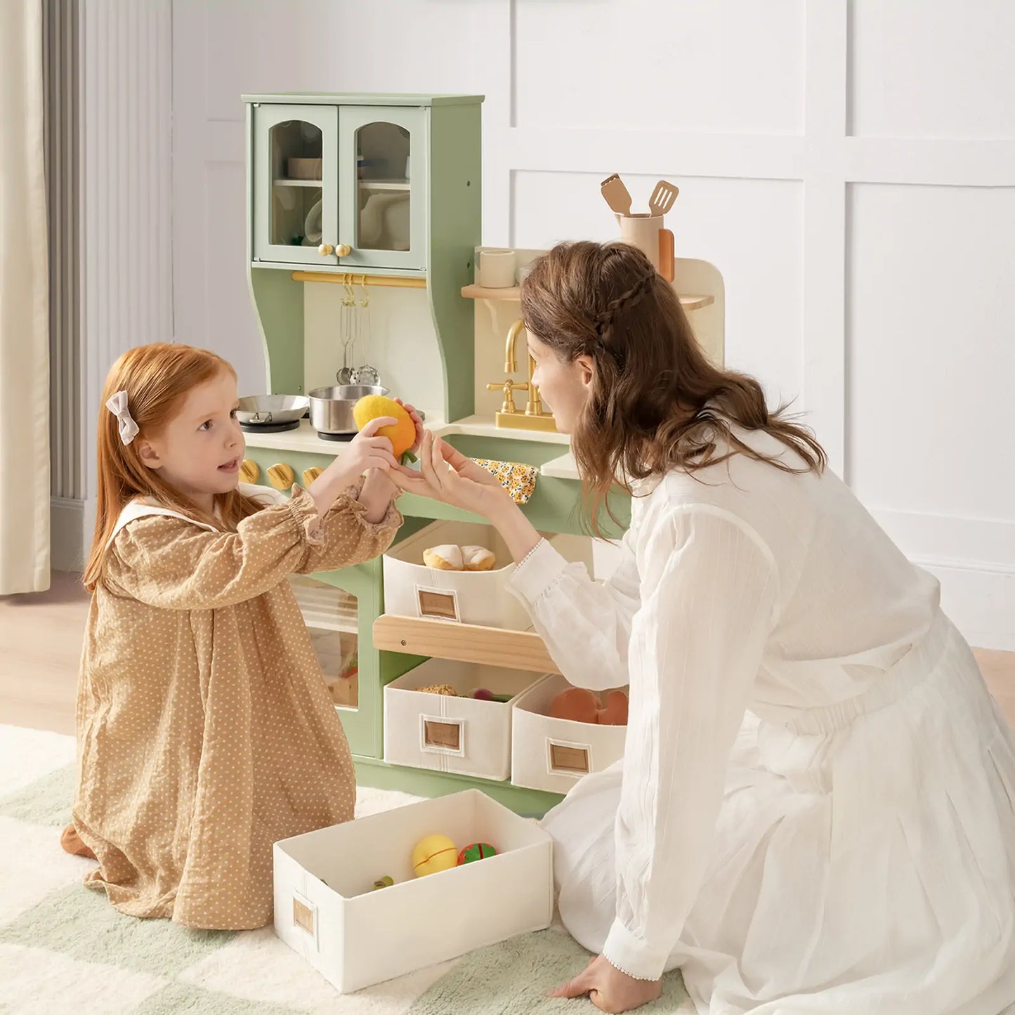 Serenity Play Kitchen - Sage Green