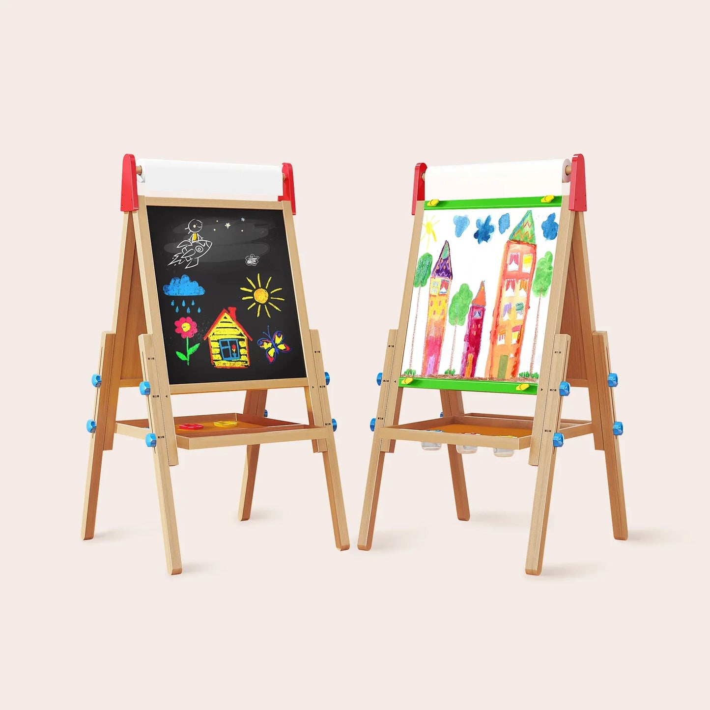3-in-1 Art Easel for Kids
