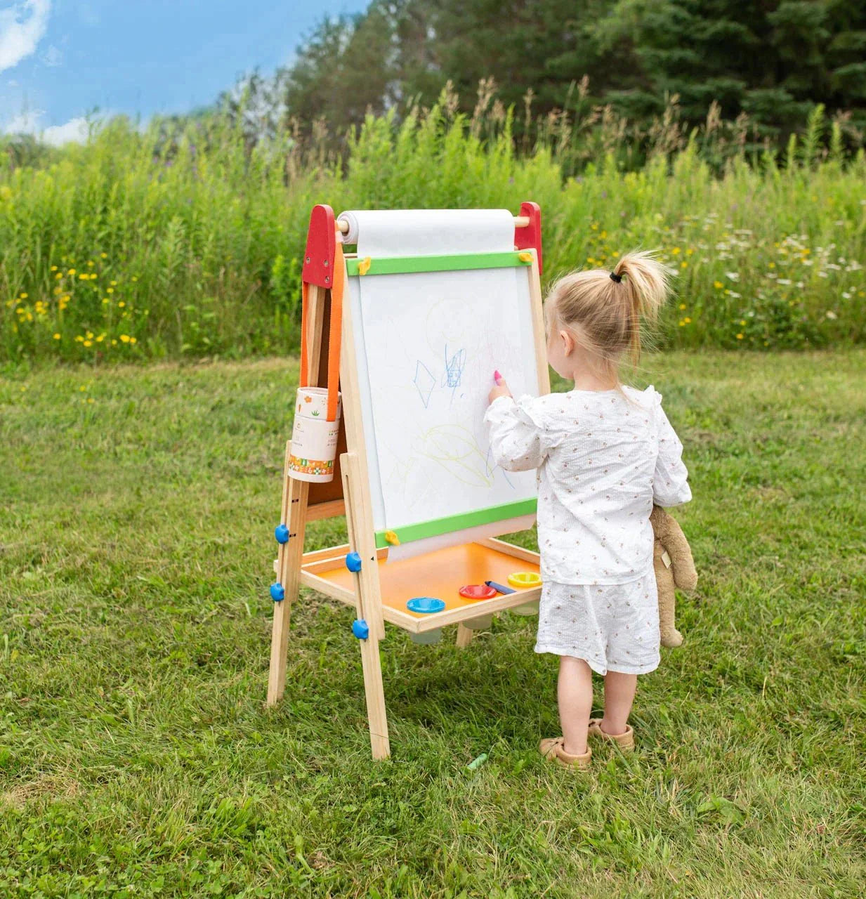 3-in-1 Art Easel for Kids