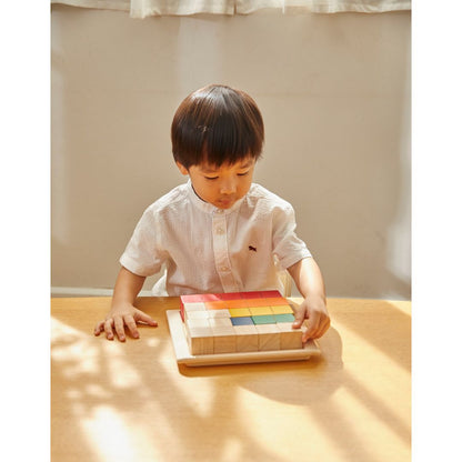 Colored Counting Blocks