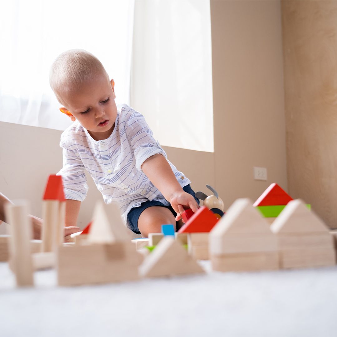 Wooden Unit Blocks – 40 Piece Set