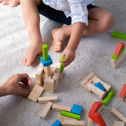 Wooden Unit Blocks – 40 Piece Set