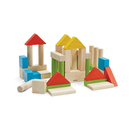 Wooden Unit Blocks – 40 Piece Set