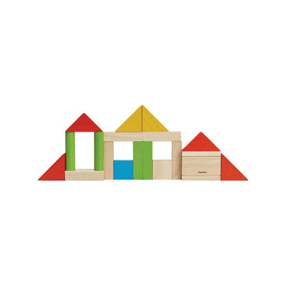 Wooden Unit Blocks – 40 Piece Set