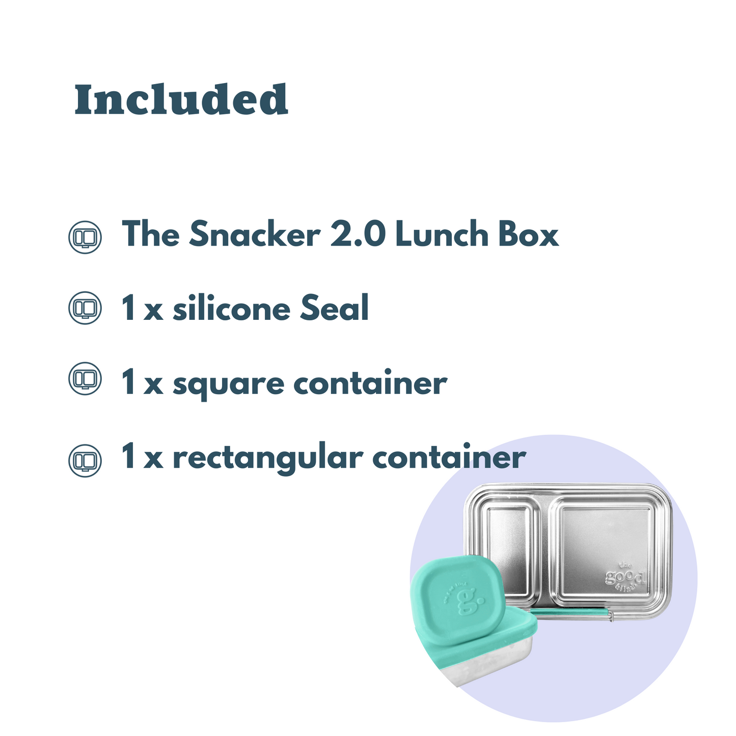 The Snacker™ Lunch Box