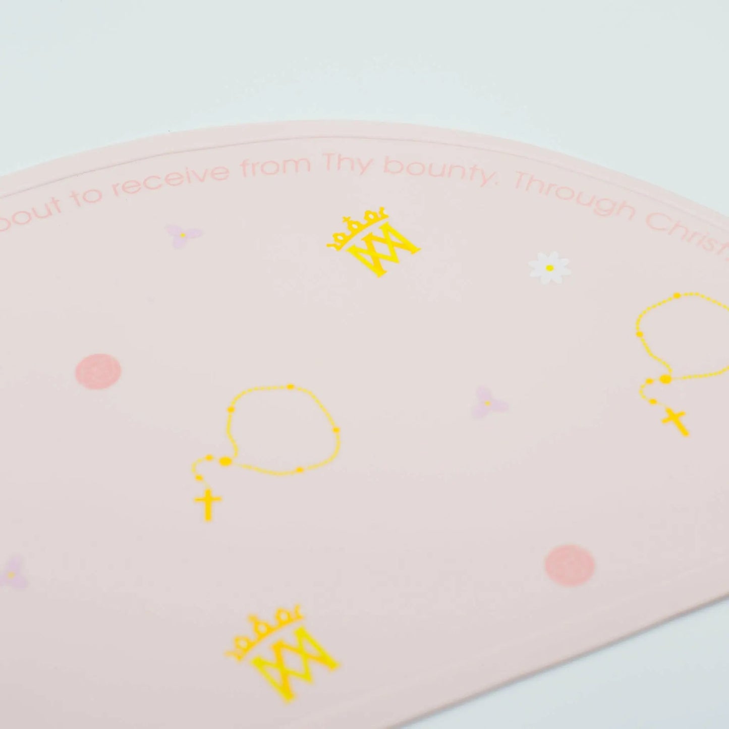 Pink Marian Silicone Grace Placemat