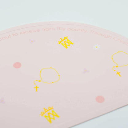 Pink Marian Silicone Grace Placemat