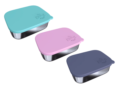 Stainless steel lunch container with Removable Silicone Pod