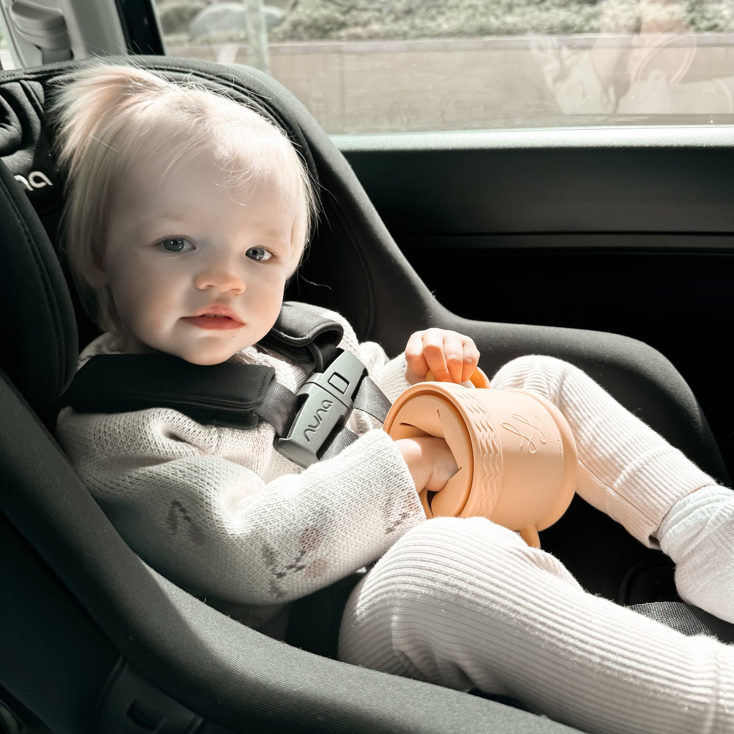 Coastal Cup: Nontoxic Snack Cup With Lid