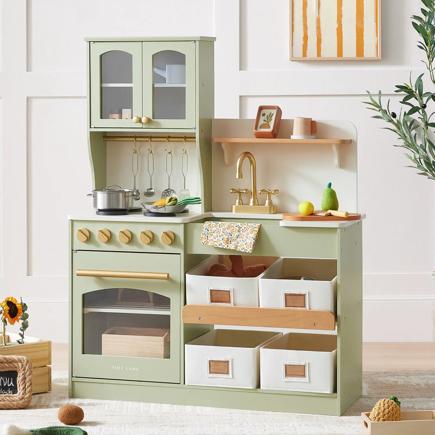 Serenity Play Kitchen - Sage Green