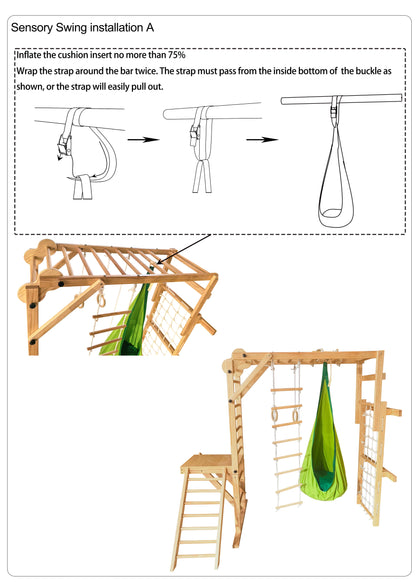 Avenlur Sensory Swing Hammock – Tear Drop Attachment