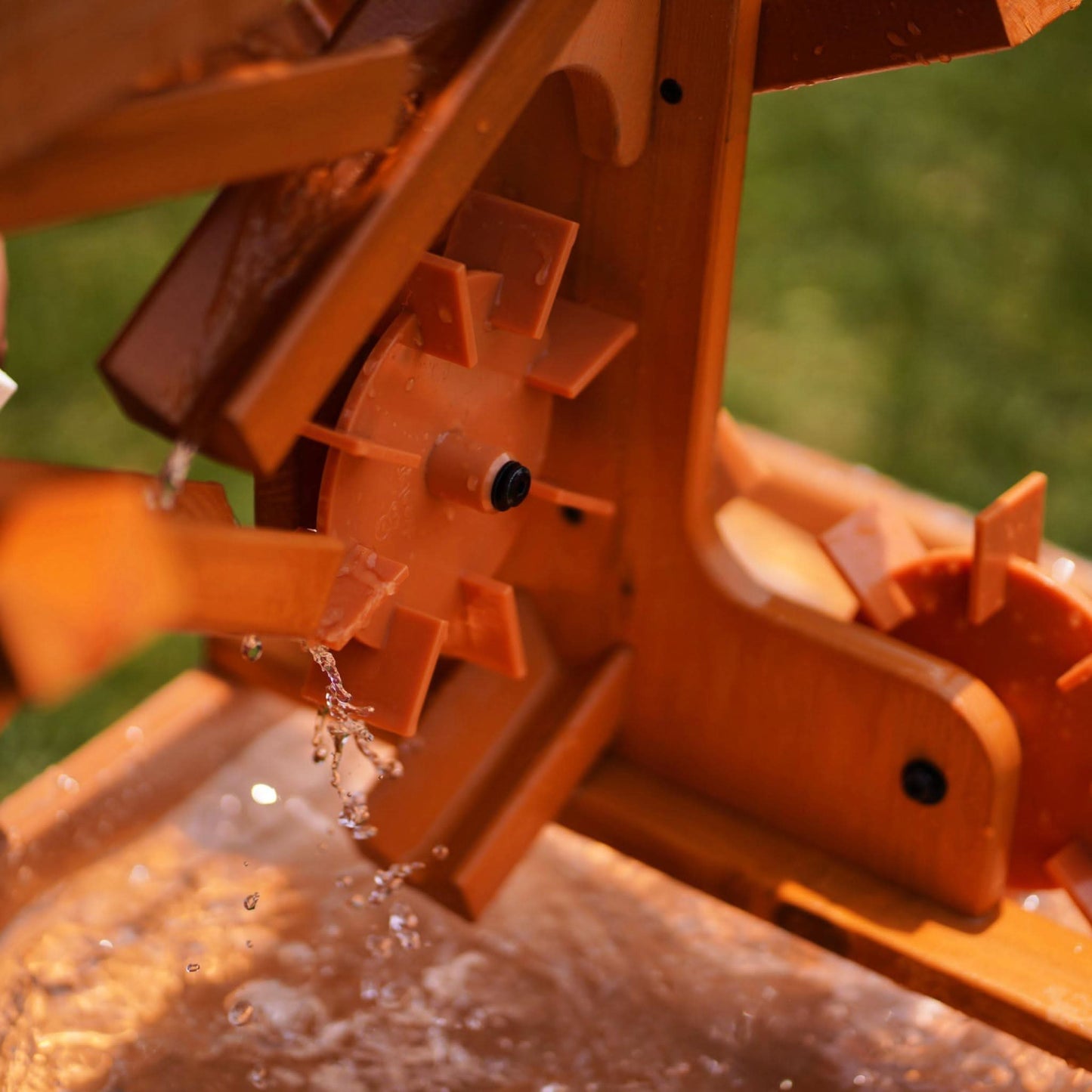 Outdoor Wooden Water Table for Toddlers | Kids’ Sensory Play Station